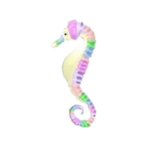 Spring Rainbow Seahorse